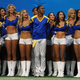 Rams cheerleaders during Super Bowl LIII